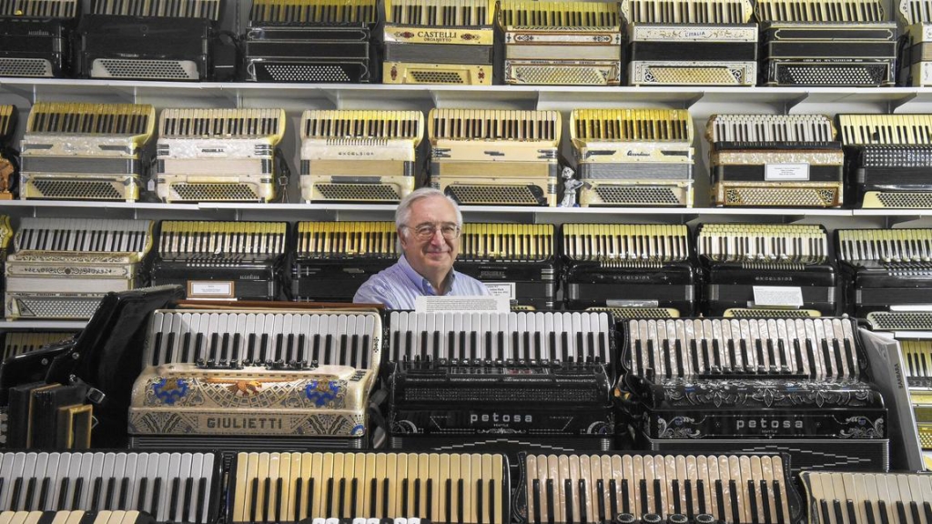 Hartford Courant Visits New England Accordion Museum Paul Ramunni